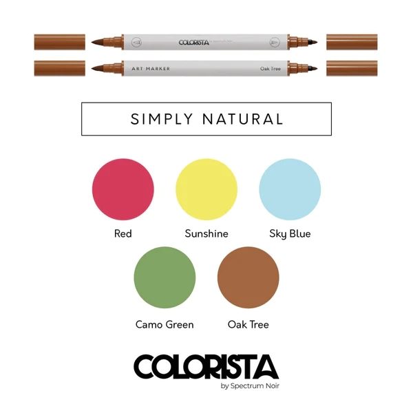 Simply Natural - Colouring Kit (12 pc)