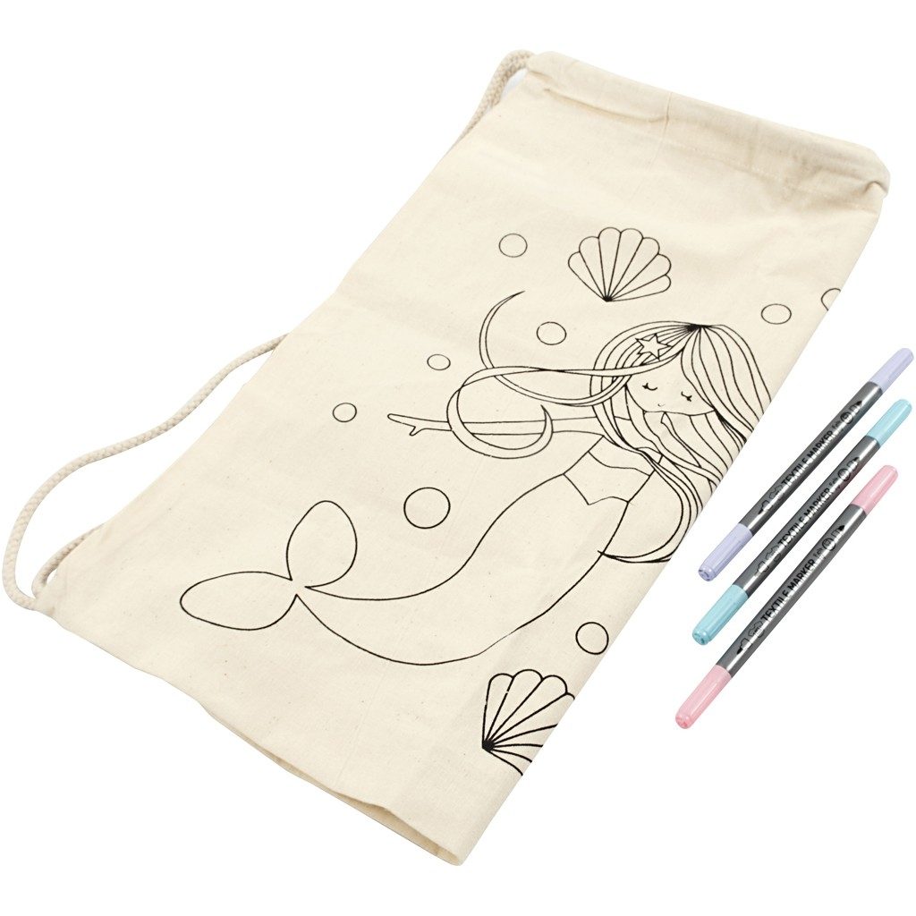 Mermaid Textile Decoration Kit