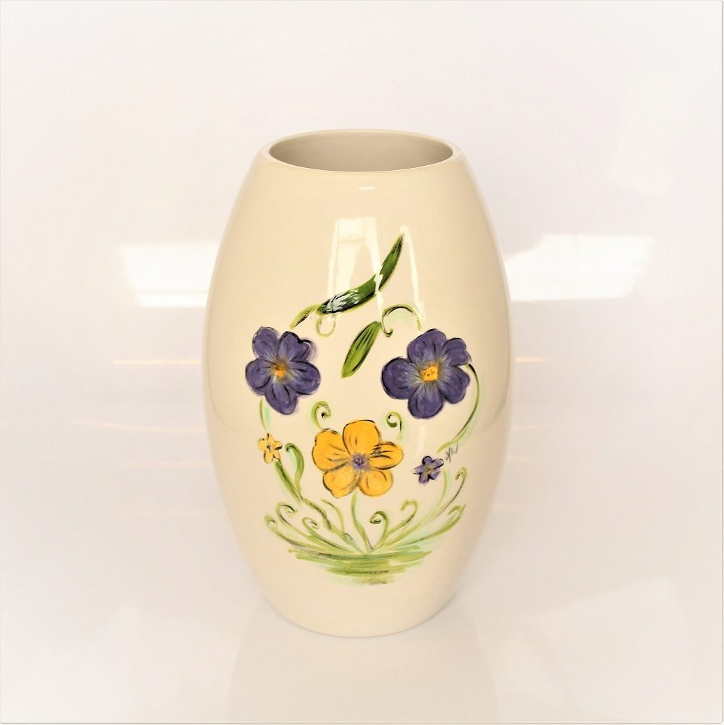Tapered Vase Bisqueware
