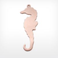 H625 Copper Blank for Enamelling and Crafts- Seahorse