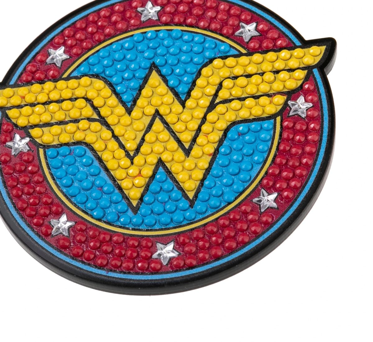 CABC-DCU003 Wonder Woman- DC Series Bag Charm Crystal Art Craft Kit Close Up