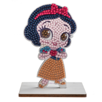 CAFGR-DNY003 Snow White - Crystal Art Buddy Kit front-view