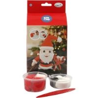 Funny Friends Santa Claus Silk Clay Kit