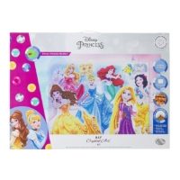 CAK-DNY708XL Disney Princess Medley, 90x65cm Disney Crystal Art Kit (packaging)