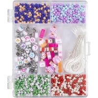 CH977620 Mini Craft Mix Jewellery, Candy Mix Pastel Colours