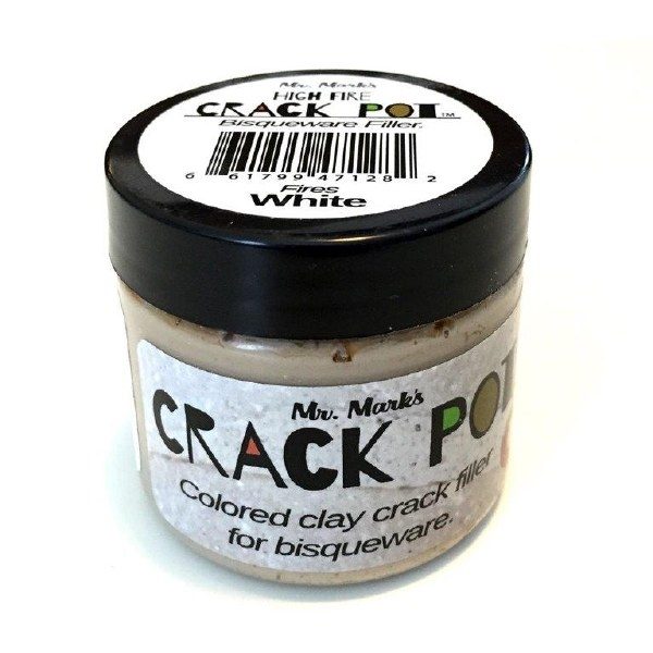 Crack Pot White - High Fire