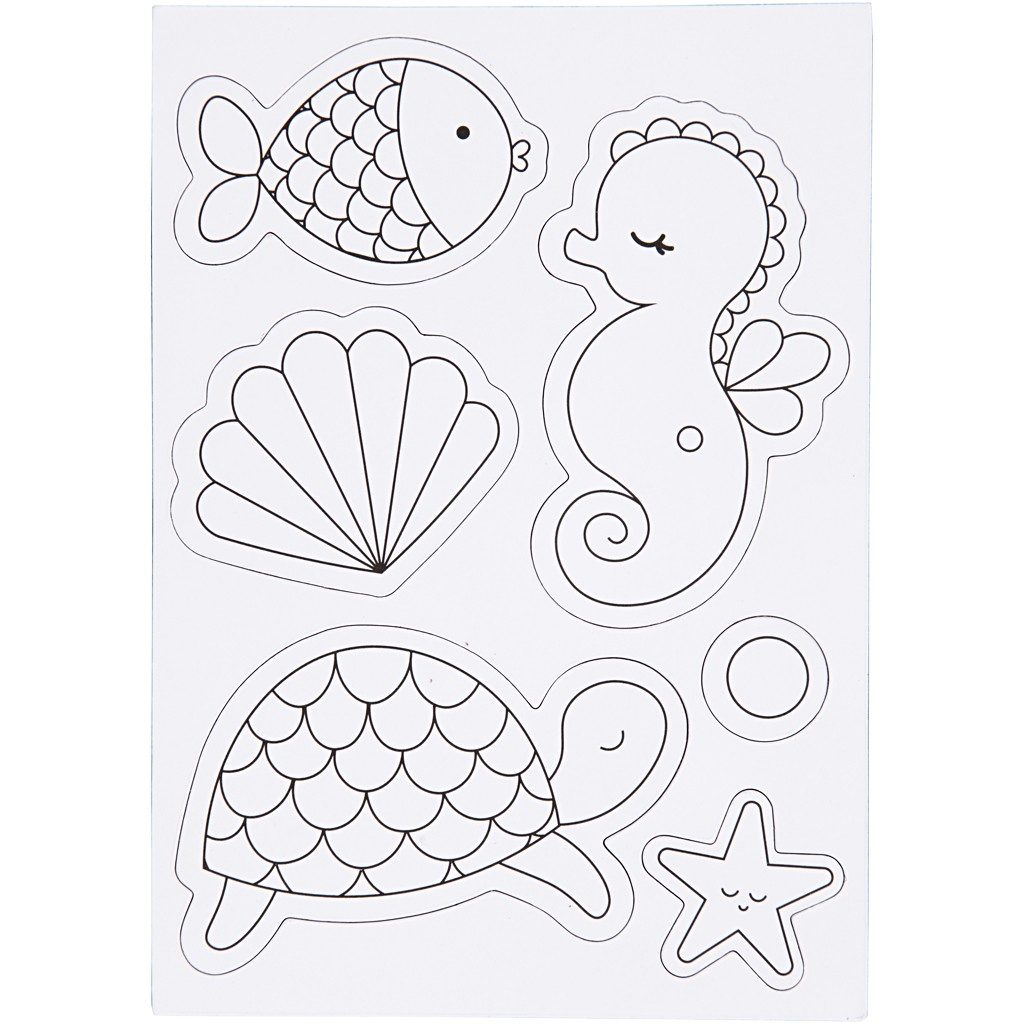 Under the Sea Magnetic Decoration Kit card