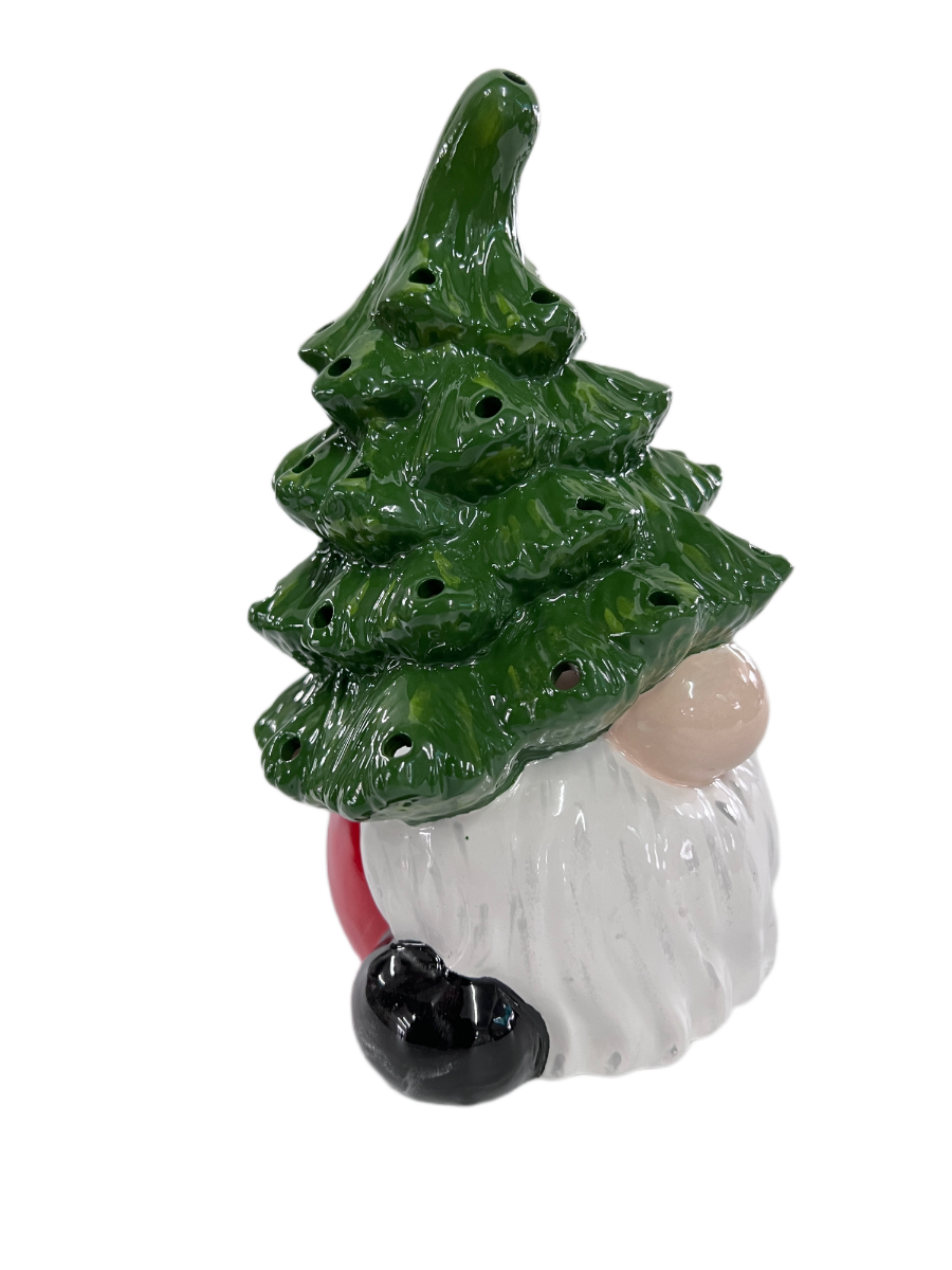 Christmas Tree Gnome Lantern