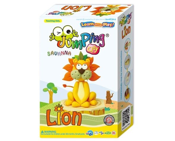 Lion - Jumping Clay Modelling Kit