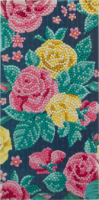 Pretty Flowers - Crystal Art Card Kit 11 x 22cm