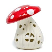 Medium Mushroom Lantern - 14 x 12cm