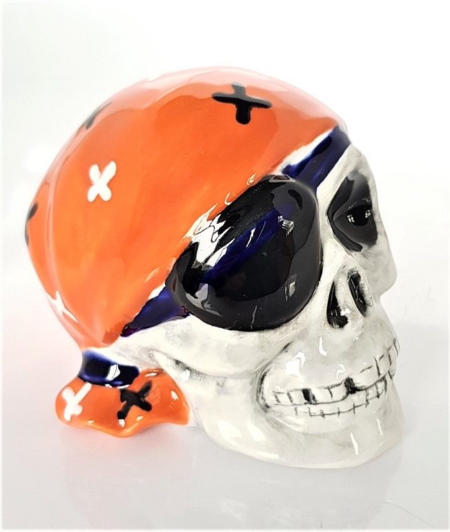 7184 Skull Collectible right side