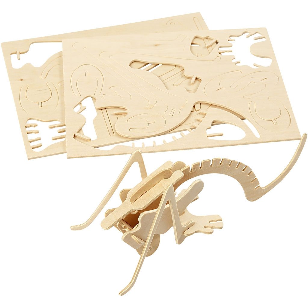 CH57861 3D Wooden Construction Kit- Cricket (3)