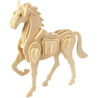 CH57856 3D Wooden Construction - Horse