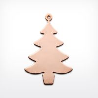 Copper Christmas Tree with lug (Enamelling Copper Blank)