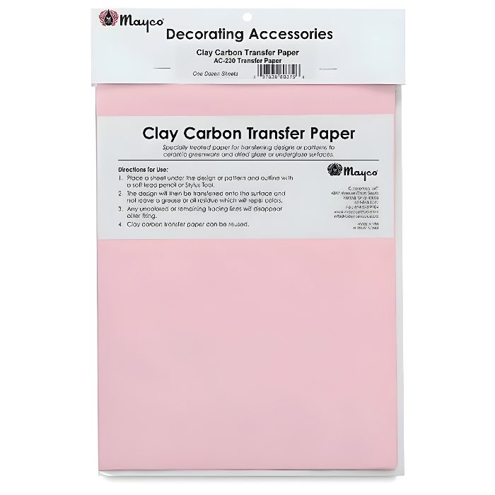 Clay Carbon Paper (12 Sheets)