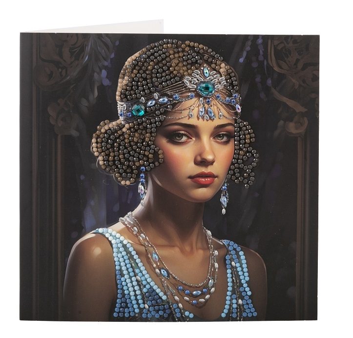 Deco Gems- Crystal Art Card Kit 18cm