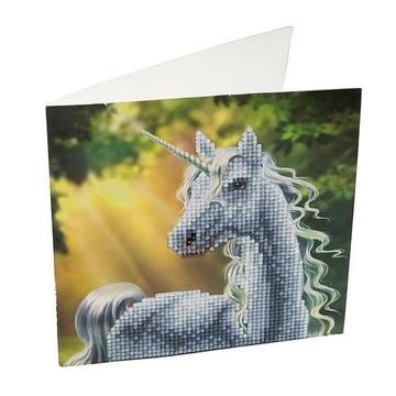 Sunshine Unicorn Crystal Art Card Kit card 