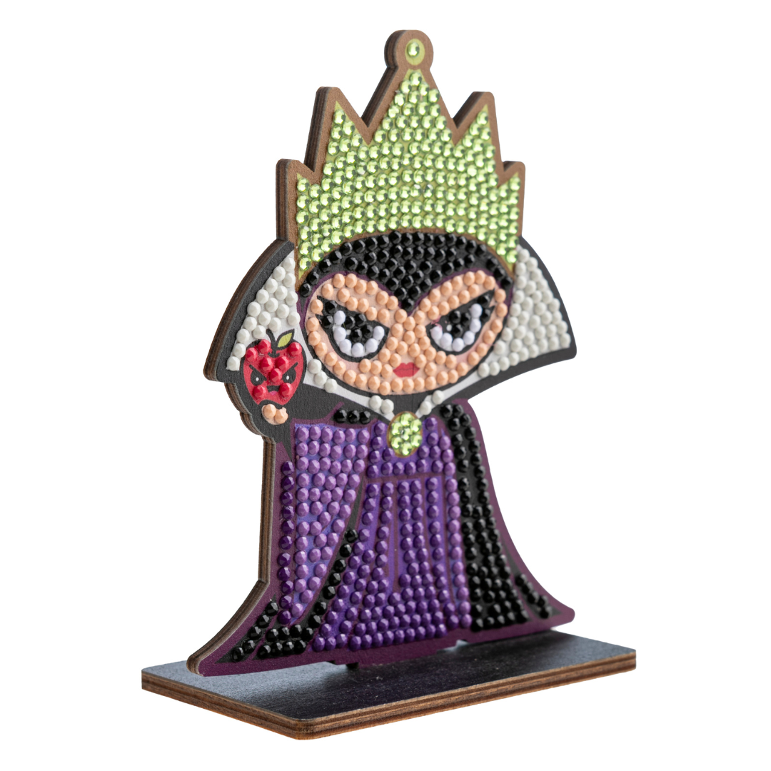 CAFGR-DNY009 Evil Queen - Crystal Art Buddy Kit side view