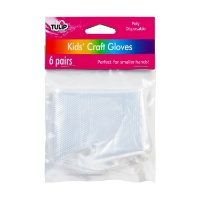 Kids Tie Dye Gloves (6 Pairs)