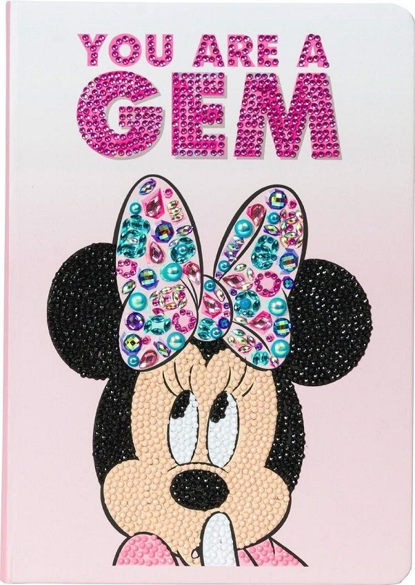 CANJ-DNY602 Disney Classic Minnie Crystal Art Notebook Kit (front)