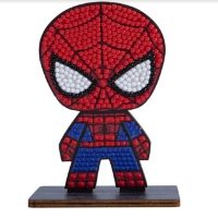 Spiderman- Marvel Crystal Art Buddy Kit 11 x 8cm approx