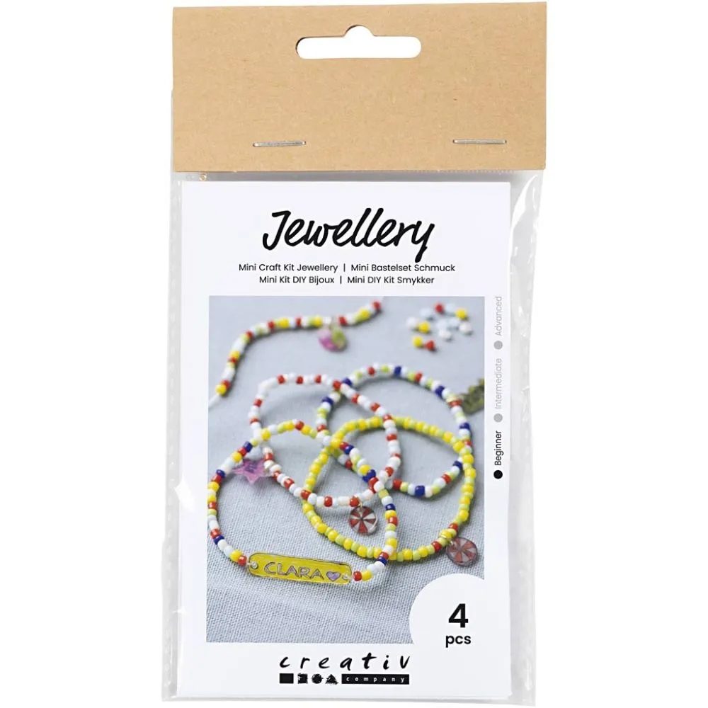 CH977615 Mini Craft Jewellery Kit, Shrink Plastic Bracelets