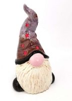 Tall Hatted Gnome Lantern 5342