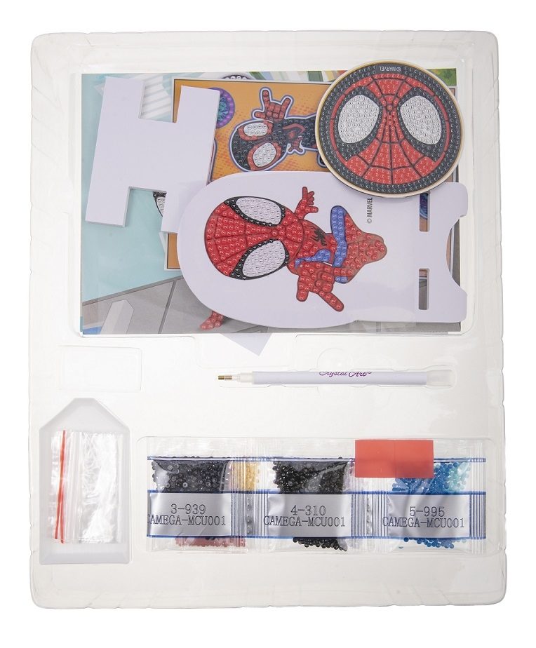 Spidey- Marvel Crystal Art Mega Activity Set