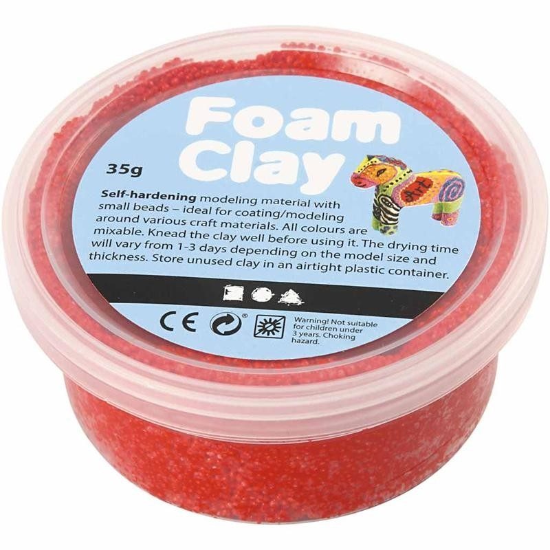 ch78923 Red Foam Clay 35g
