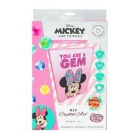CANJ-DNY602 Disney Classic Minnie Crystal Art Notebook Kit (packaging)