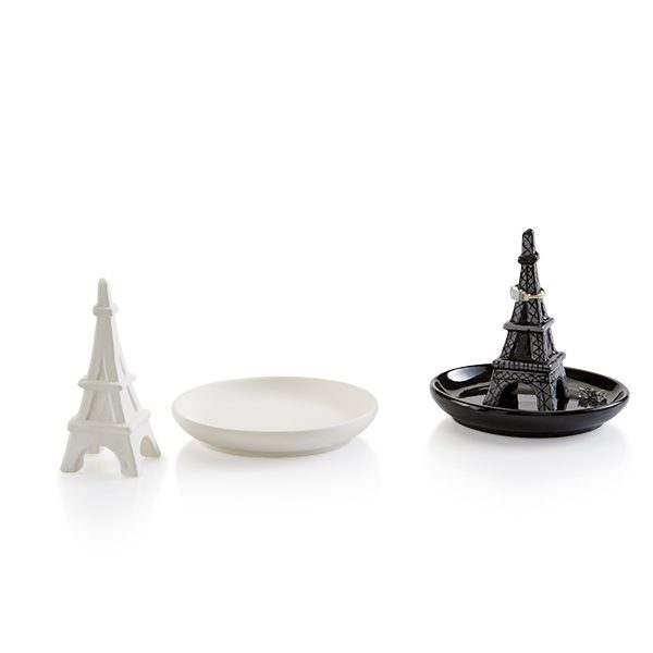 5328 Eiffel Tower Tiny Topper with Ring Holder Dish