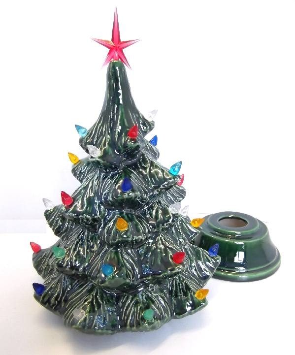 5144 Small Christmas Tree PYOP Ceramic Blank Bisqueware