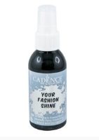 CMS1119 Black-Your Fashion Shine Metallic Spray Paint Cadence