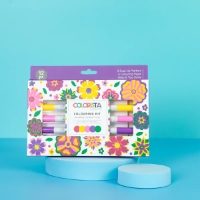 COLK-FEE12 Colorista_-_Colouring_Kit_-_Feelgood_Florals_12pc