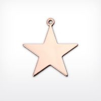 H958 Copper Blank for Enamelling and Crafts- Five Pointed Star