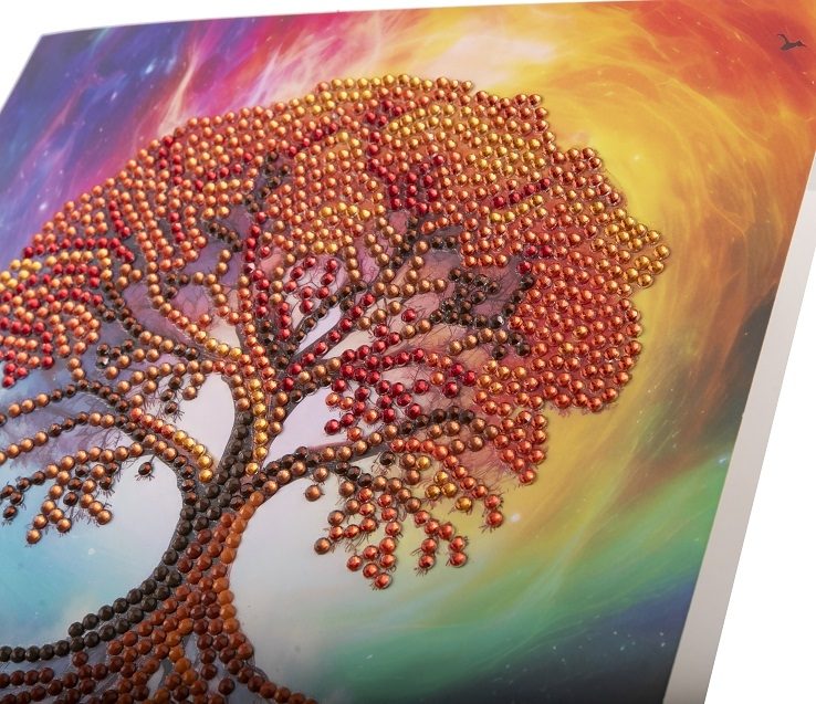 Tree of Life- Crystal Art Card Kit 18cm