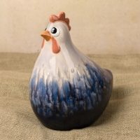 MB1597 Holly Hen Paint your Own Pottery Ceramic Blank Bisqueware