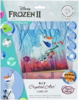 CCK-DNY801 Floating Olaf, Disney Crystal Art Card (packaging)