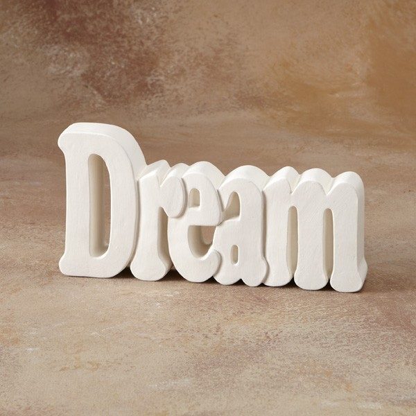 5150 dream word plaque