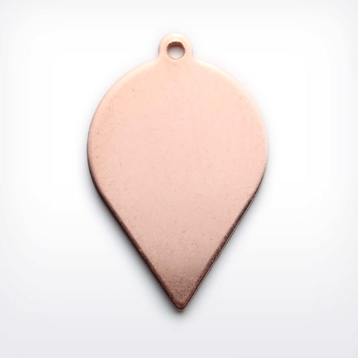 H535 Copper Blank for Enamelling- Teardrop