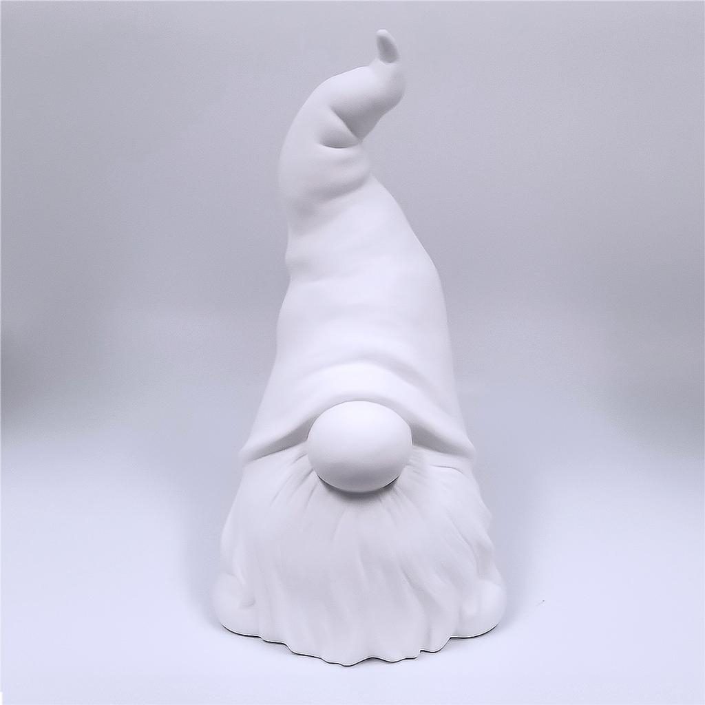 7469 Tall Hatted Gnome (Large) in plain bisqueware