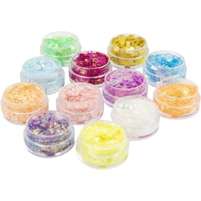 CH78741 Glitter Clay, Assorted Colours