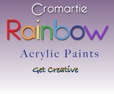 Cromartie Rainbow Acrylic Paints 500ml