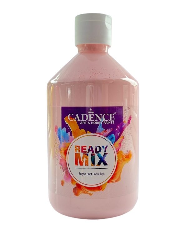 Pink Ready Mix Acrylic Paint 500ml