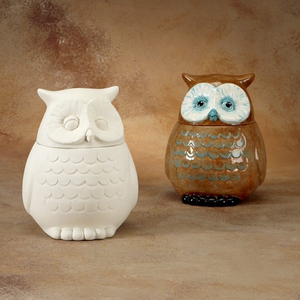 4157 owl cookie jar