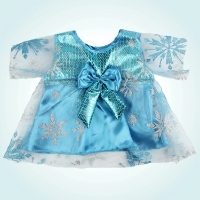 Ice Princess Outfit  (Fits Teddytastic 16 Inch Bears)