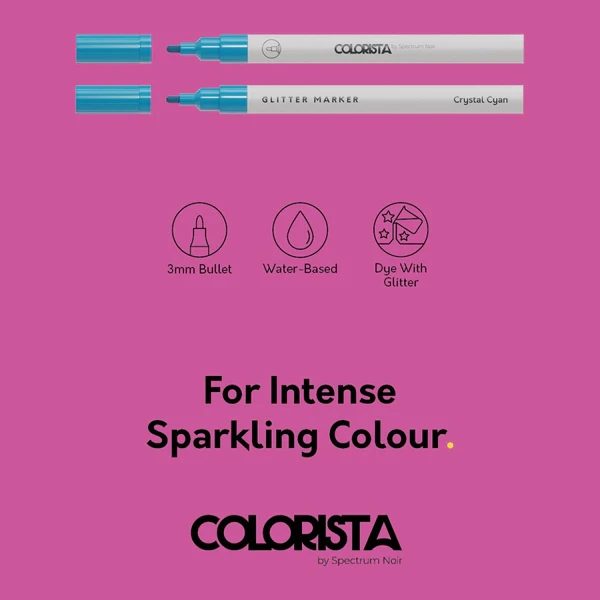 Sparkling Brights - Glitter Marker (8 pc)