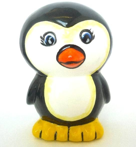 Ready to Paint Softy Penguin 7 Ceramic Bisque 