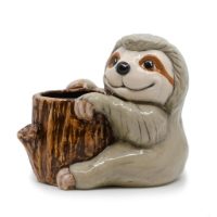 5421 Sloth Plater Painted Bisqueware
